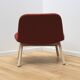 Fauteuil bas Hippy, Billiani
