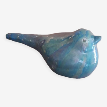 Hand-painted ceramic bird