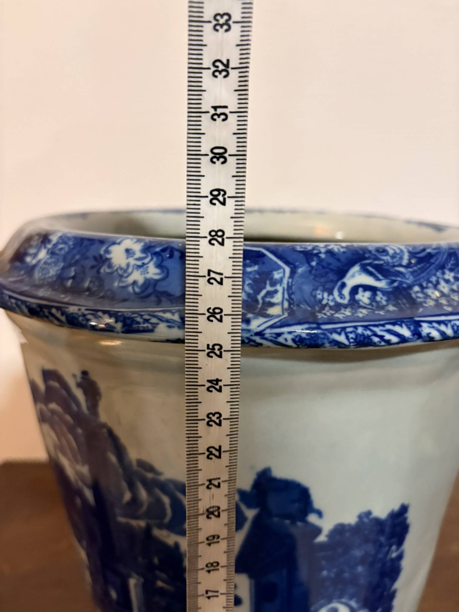 Old Fruit Wine Cooler Victoria Ware Ironstone Porcelain