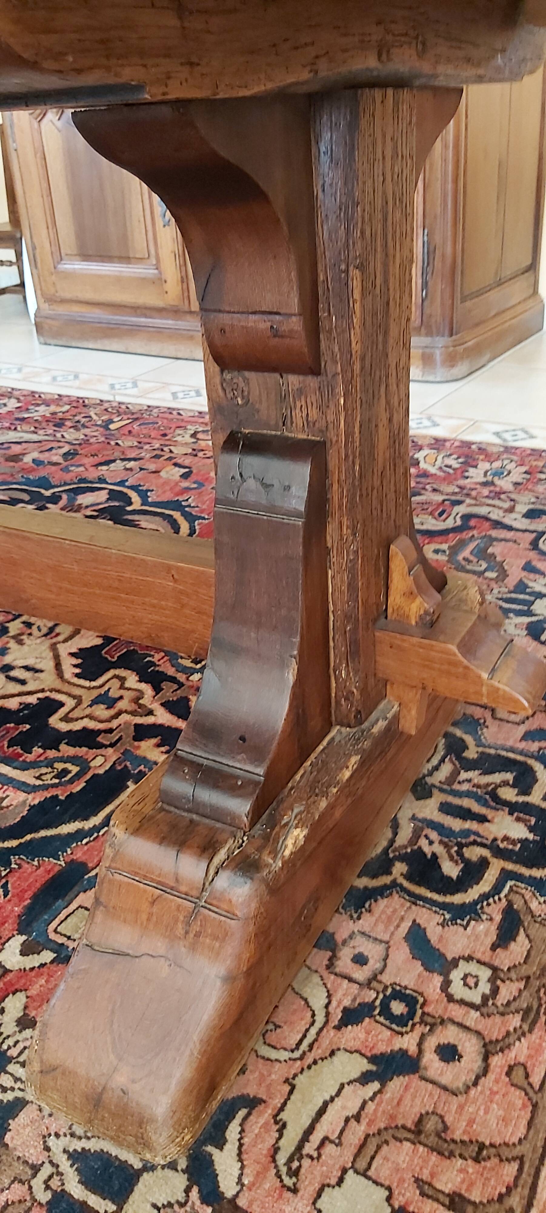 Monastery table with extensions