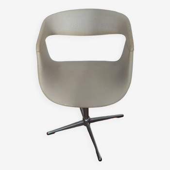 Fauteuil en skaï des années 60's