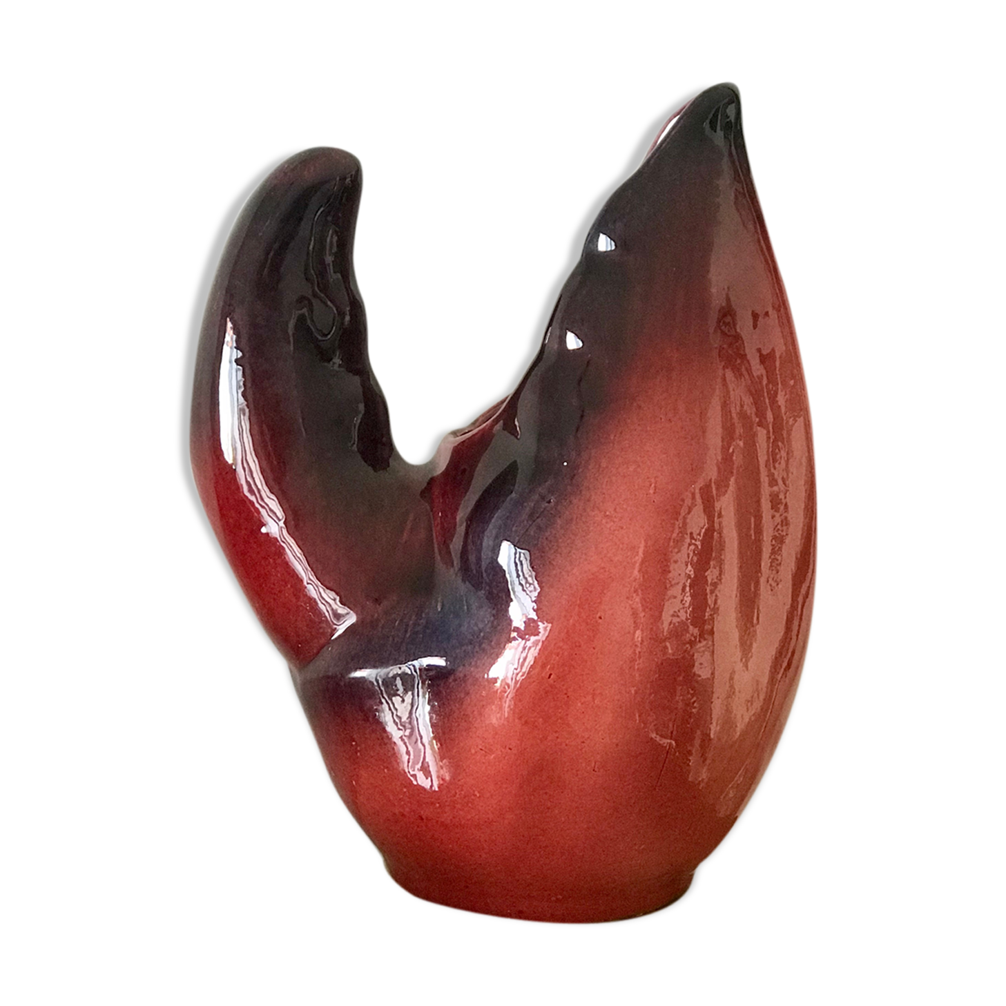Pichet pince de crabe ceramique