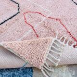 Handmade traditional natural wool rug size 200x300cm