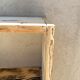 Patinated workshop storage cabinet