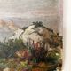 Painting “Seaside View”, oil on canvas glued on hardboard.