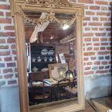 Miroir doré style Louis XVI 89x151cm