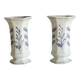 Pair of Dutch jarrones – ceramica delft