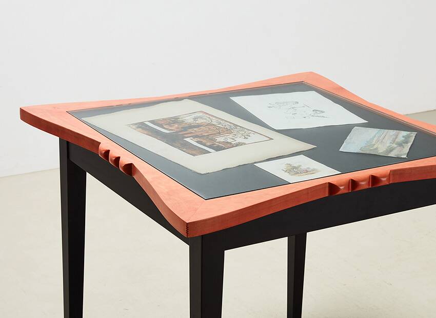 Borek Sipek 'Aga' Dining Table for Driade Aleph Italy ca. 1990