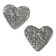 pair of heart candlesticks 1960