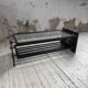 80s Italian marble and glass coffee table