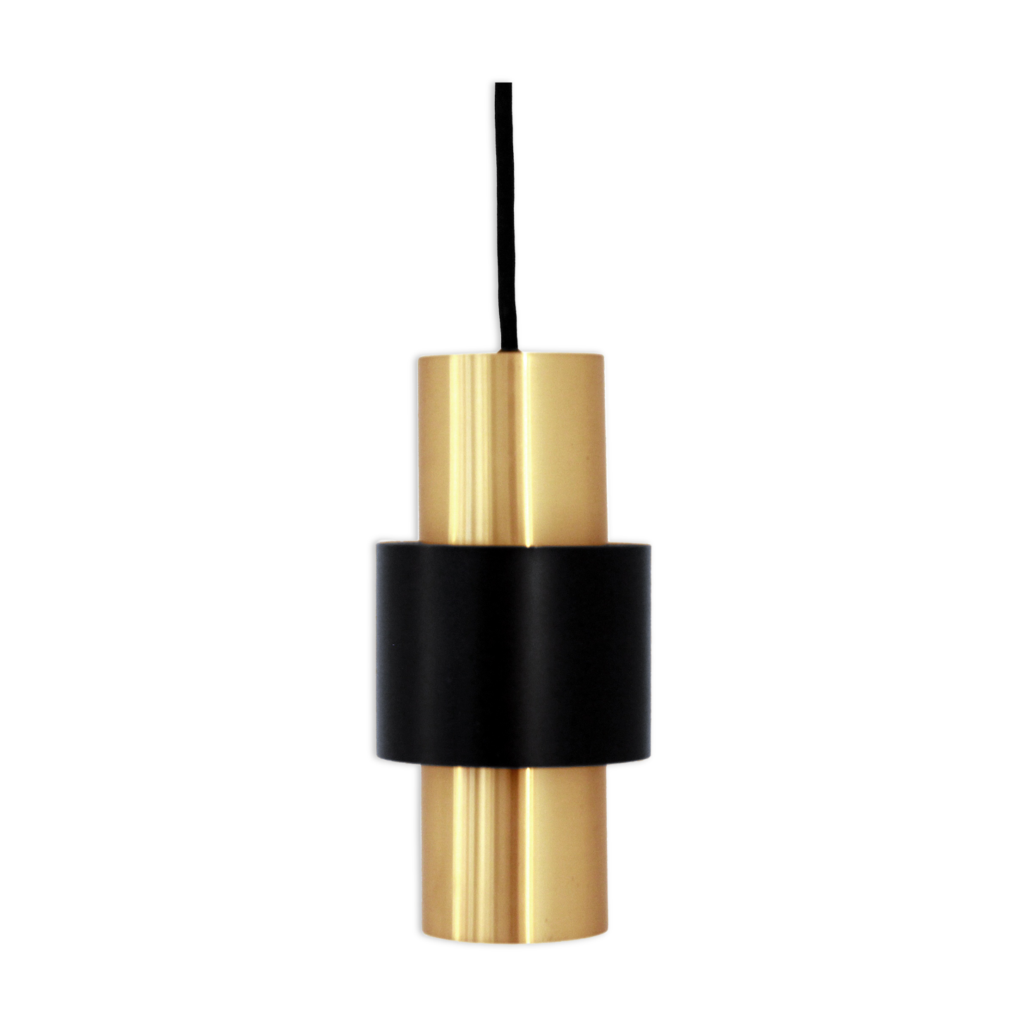 Suspension laiton Etna Uno par Johannes Hammerborg Føg & Mørup, années 1960