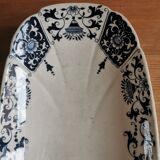 Serving dish in iron earth