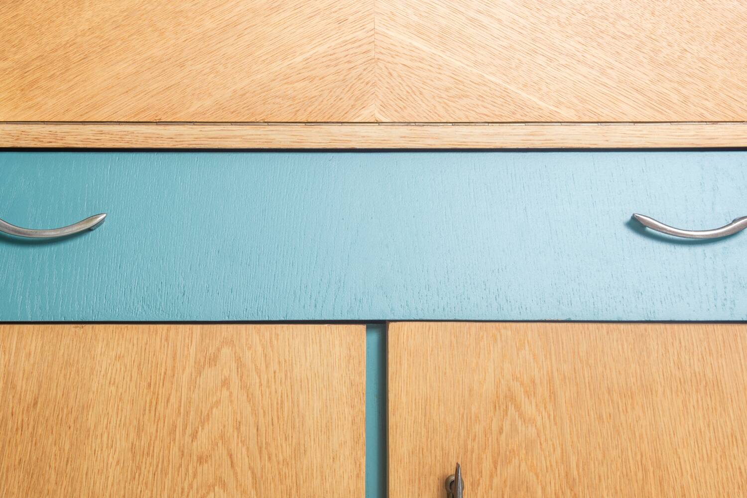 Secretary desk with plenty of storage, completely refurbished, circa 1960