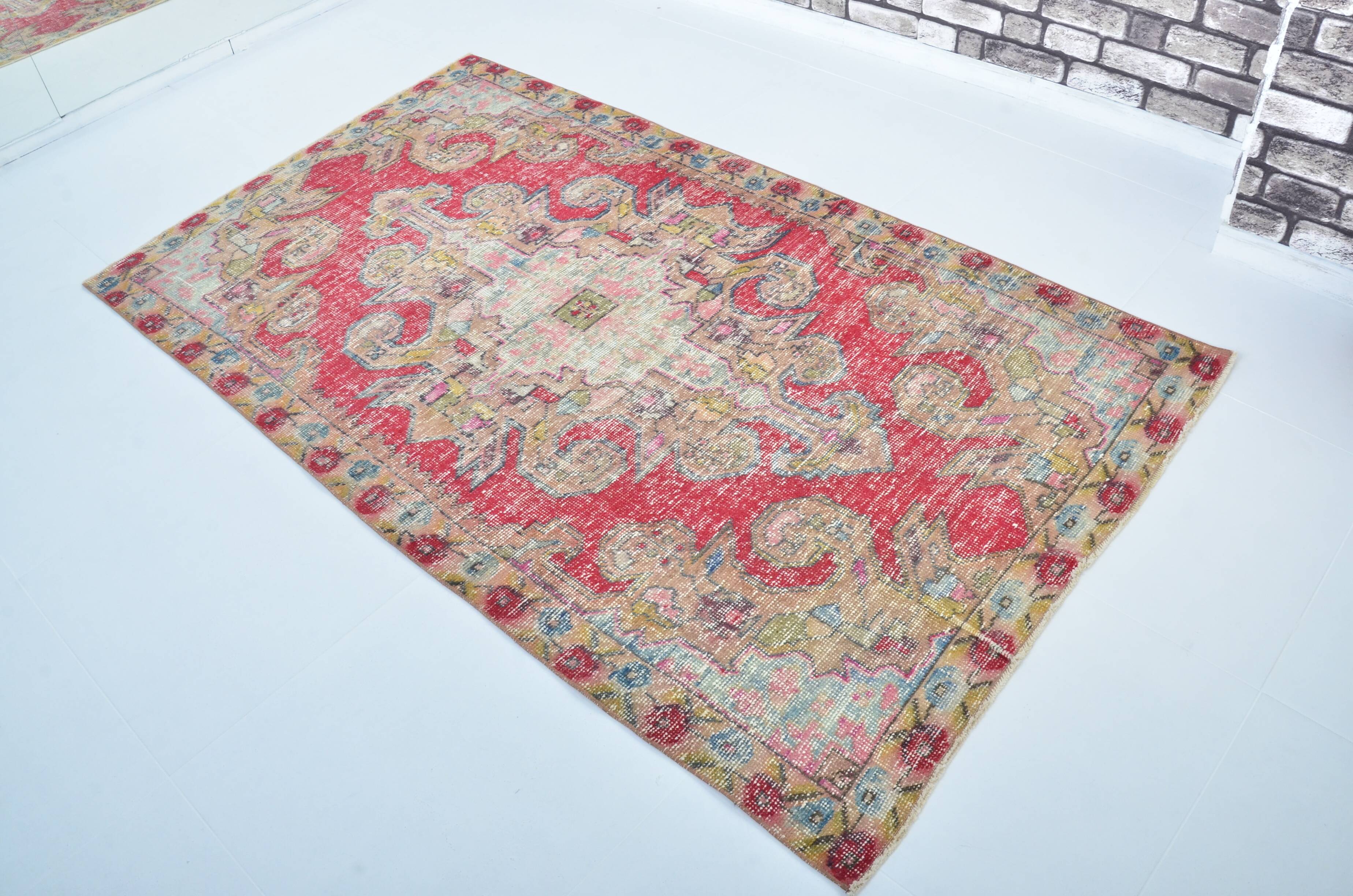 Oushak Geometric Vintage Carpet sku 3132