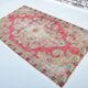 Tapis vintage géométrique Oushak sku 3132