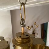 Ceiling lamp of the Sciolari house at the end of 1970