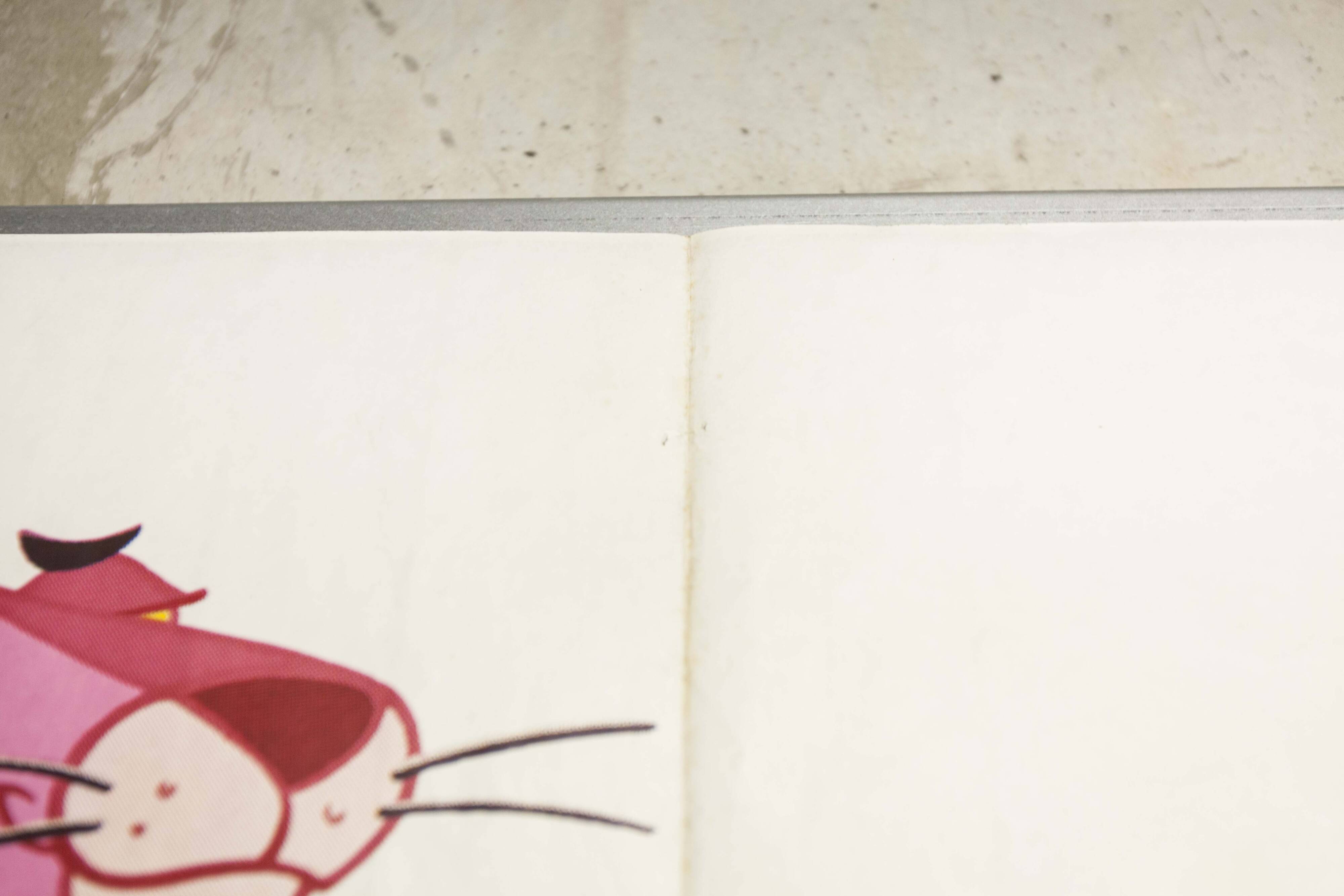 Poster 120x160 "In search of the pink panther" 1982