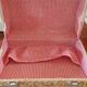 Vintage wicker suitcase