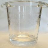 Crystal ice bucket