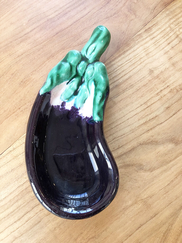 Vallauris "Aubergine" flat butter