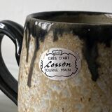 2 steins - mugs in real Losson stoneware
