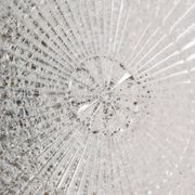 Wall light in metal and plastic