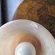 Bedside lamp in alabaster or vintage pink onyx
