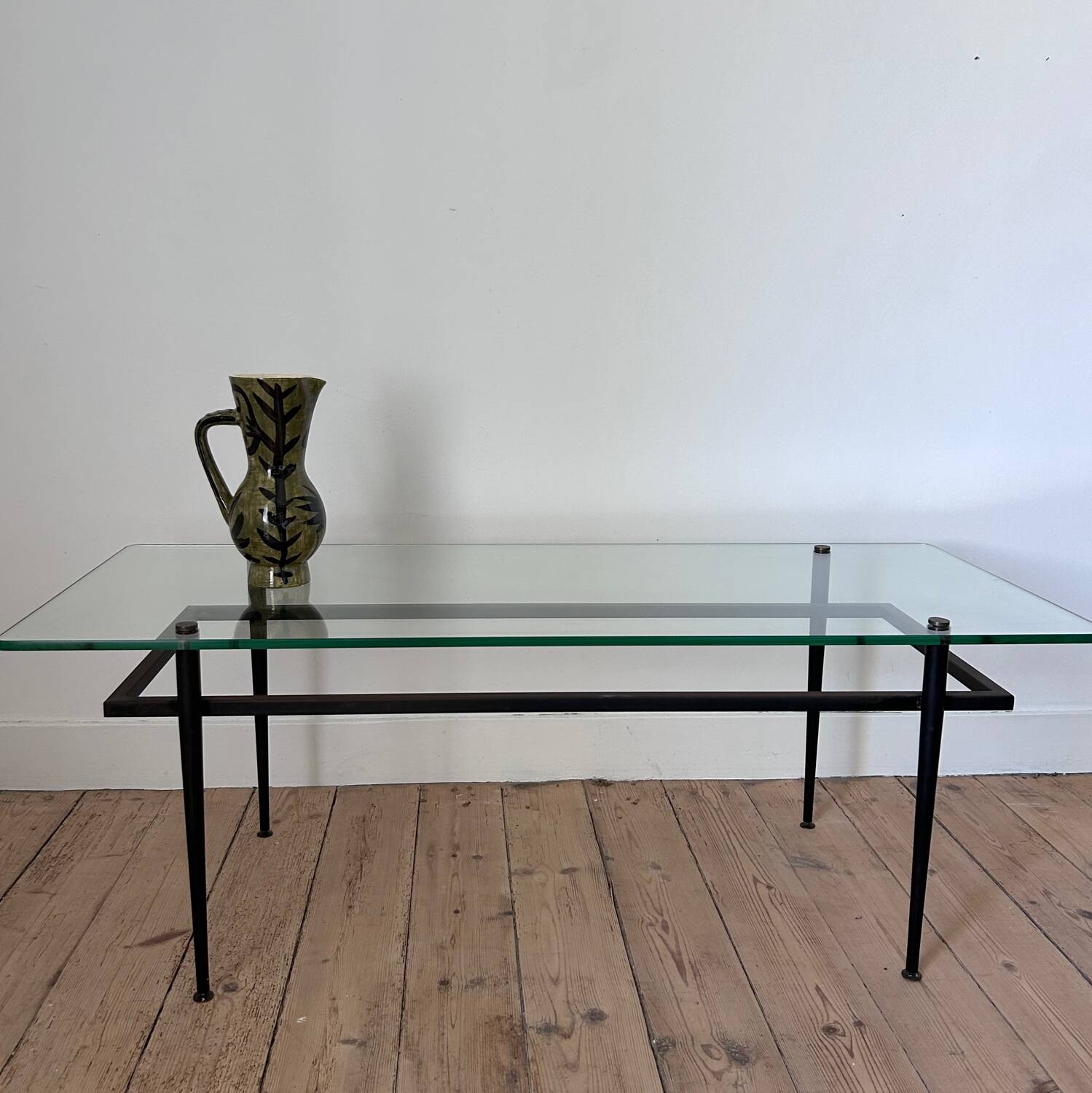 Modernist coffee table by Roger Le Bihan, circa 1950.