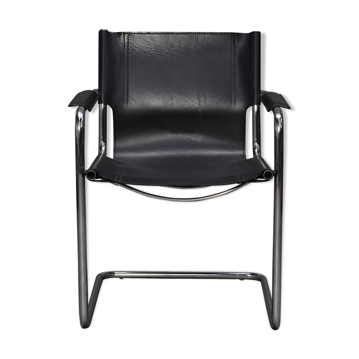 Tubular Bauhaus MG5 Chair by Mart Stam for Matteo Grassi, Italy, 1970s