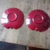 Presentation plates Rubin Gefle Percy. Made in Sweden. 1950s