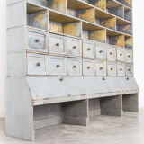 Big antique workplace cabinet