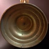 Pair of gilded bronze candelabra