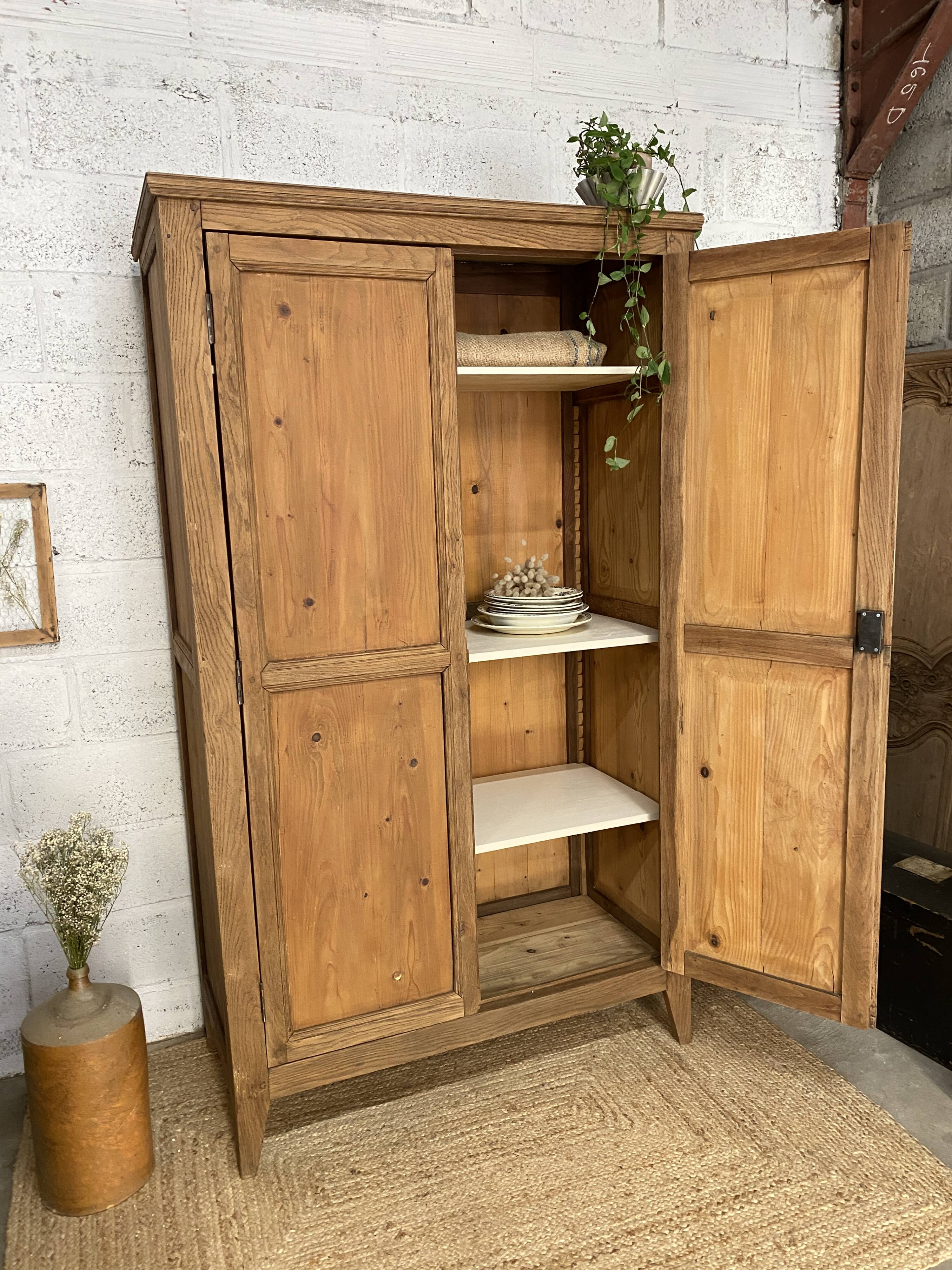 Parisian solid wood wardrobe