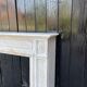 Louis XVI fireplace in Carrara marble