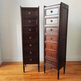 Pair of Louis XVI style chiffoniers