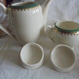 coffee service, porcelain, sarreguemines