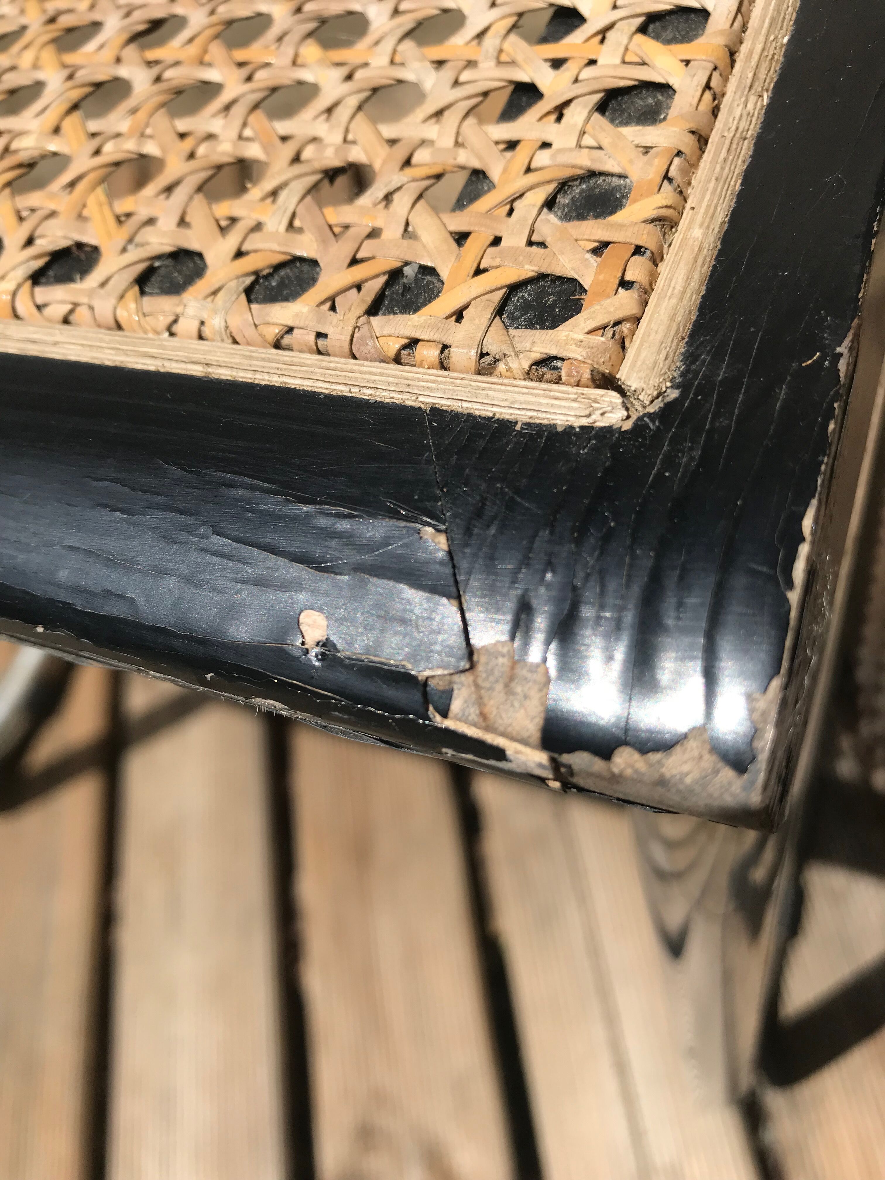 B32 Marcel Breuer Cesca chairs pair