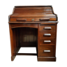 Mahogany cylinder desk