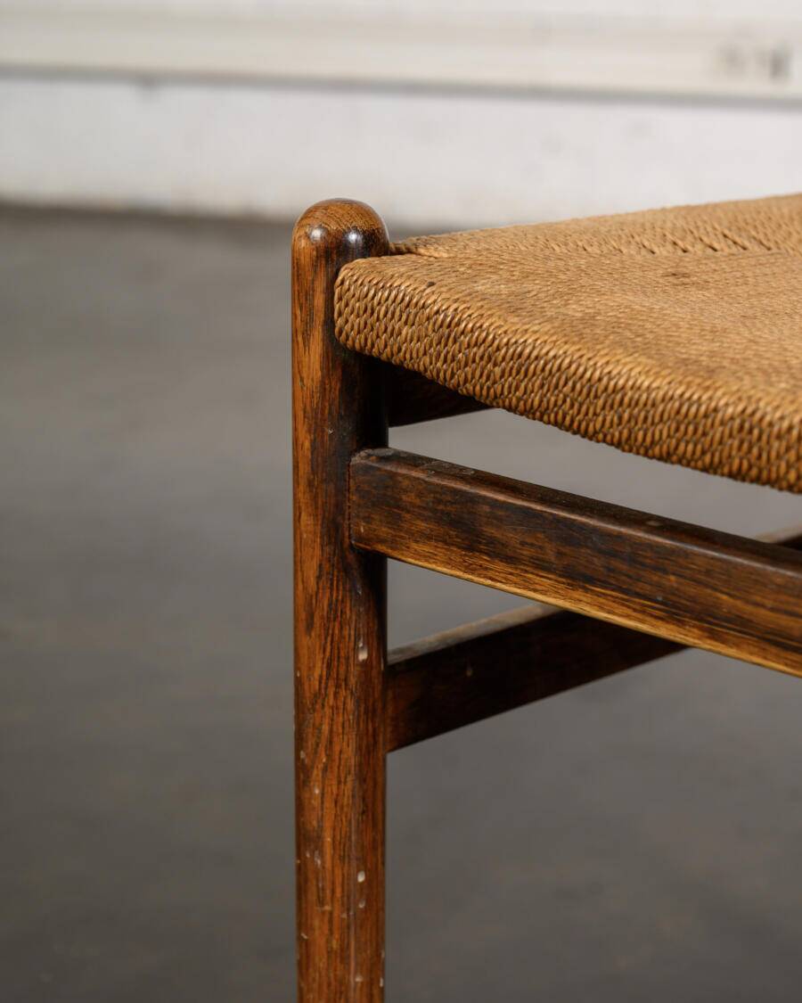 Set of 5 rope chairs