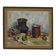 Original Swedish oil on panel "Still Life" vintage and framed.