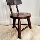 1 brutalist chair by Charles Dudouyt