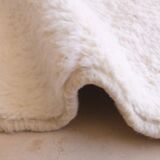 Modern Plain White Rug - 448 x 314 cm