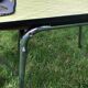 Yellow Formica table and chairs