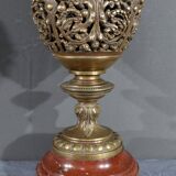 Paire d’aiguières en bronze, art nouveau – 1910