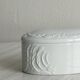 Lidded sugar bowl in Limoges porcelain