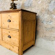 Large Antique Craft Furniture 300 cm Grocery Buffet Vintage 1920