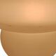 Lampe de table champignon en verre vintage