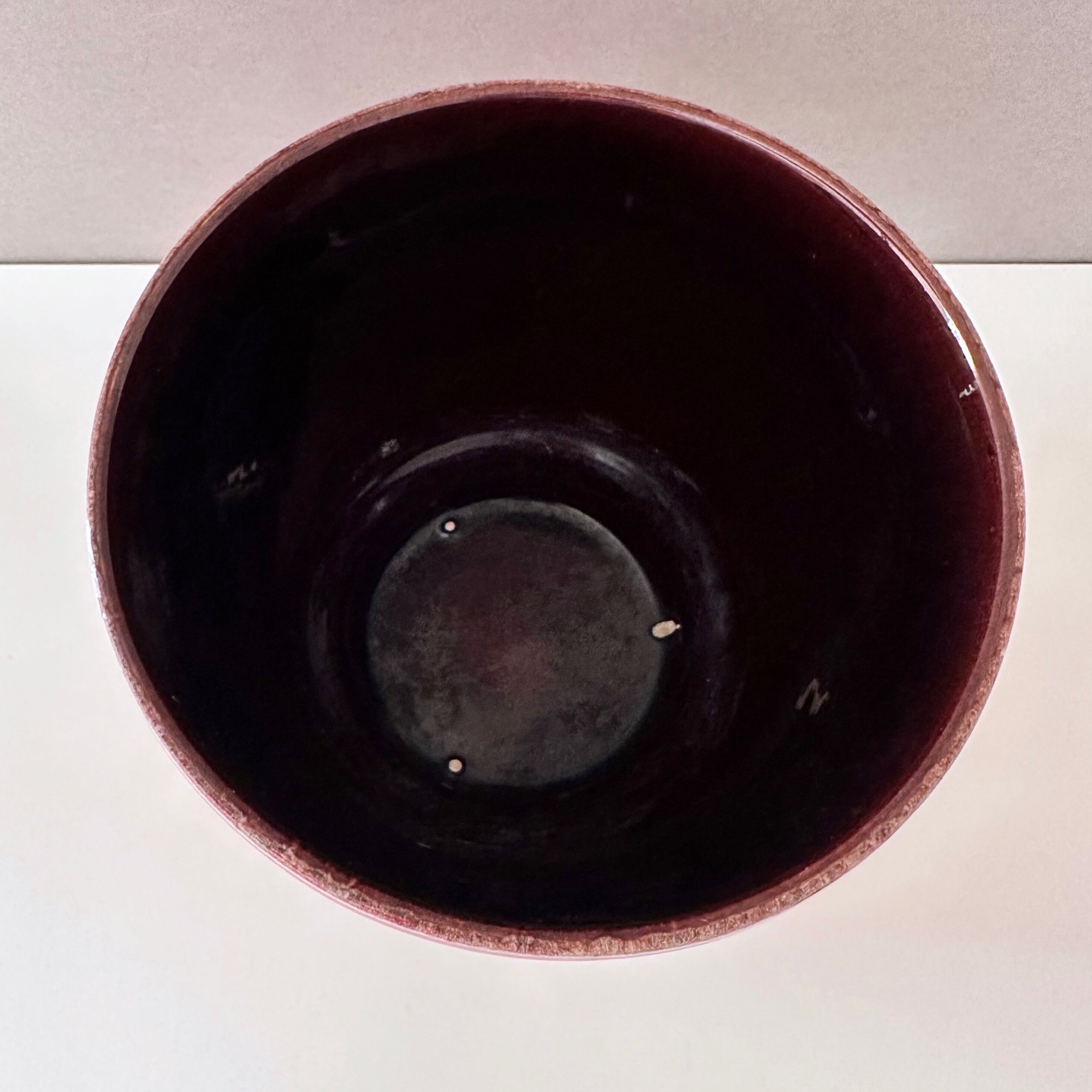 Bay ceramic planter, westgerman pottery, 70's interior