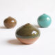 Trio of miniature soliflore vases Antonio Lampecco