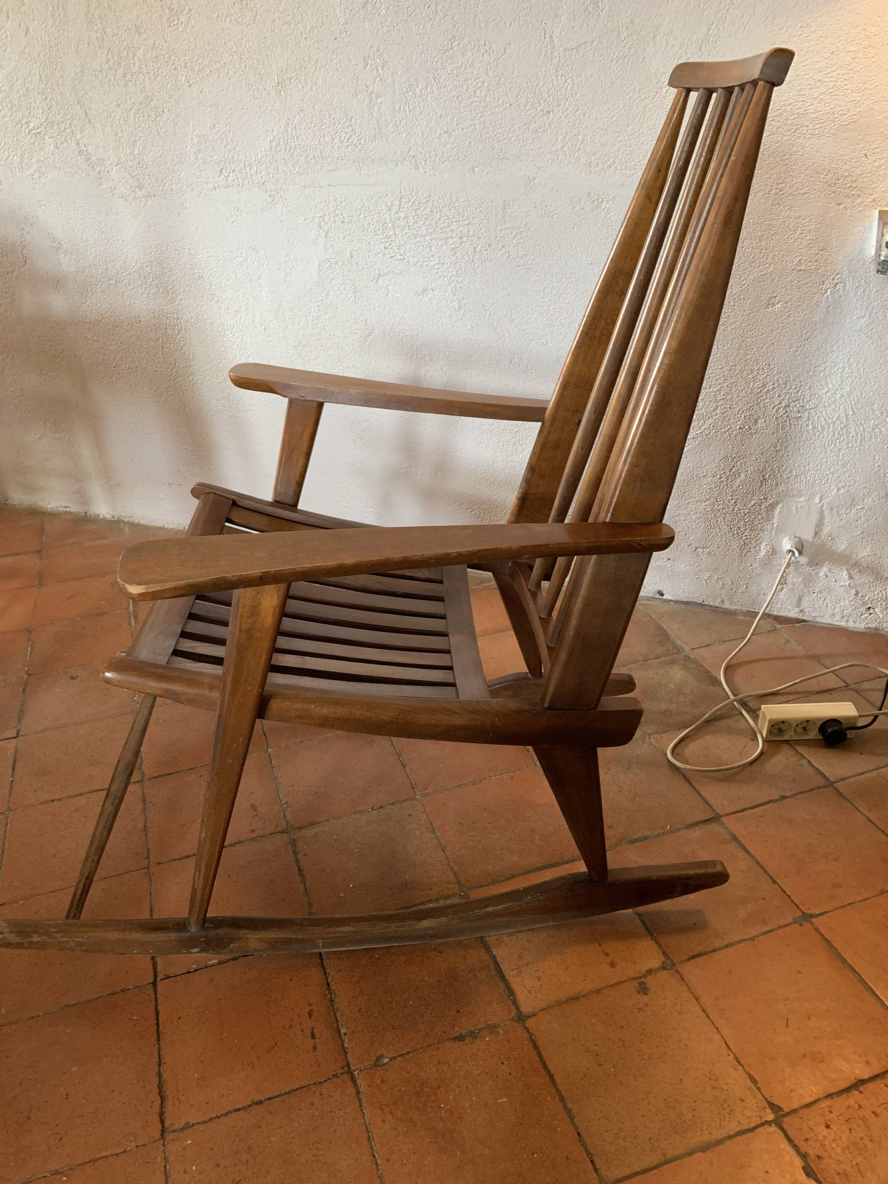 Scandinavian rocking-chair